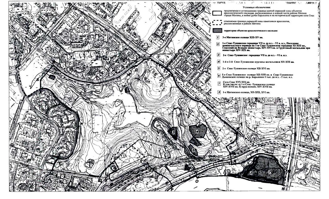 Карта объектов культурного наследия москвы