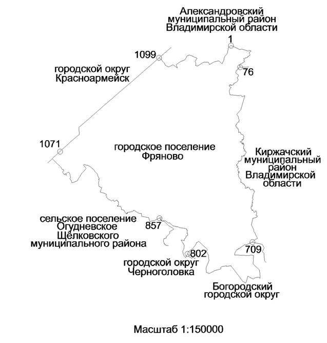 Карта медвежьи озера московской