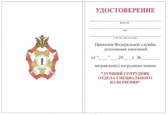 Приказ Федеральной службы исполнения наказаний от 27.09.2019 № 871 "О ведомственных наградах Федеральной службы исполнения наказаний"