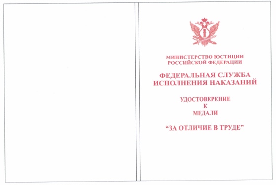 Приказ Федеральной службы исполнения наказаний от 27.09.2019 № 871 "О ведомственных наградах Федеральной службы исполнения наказаний"
