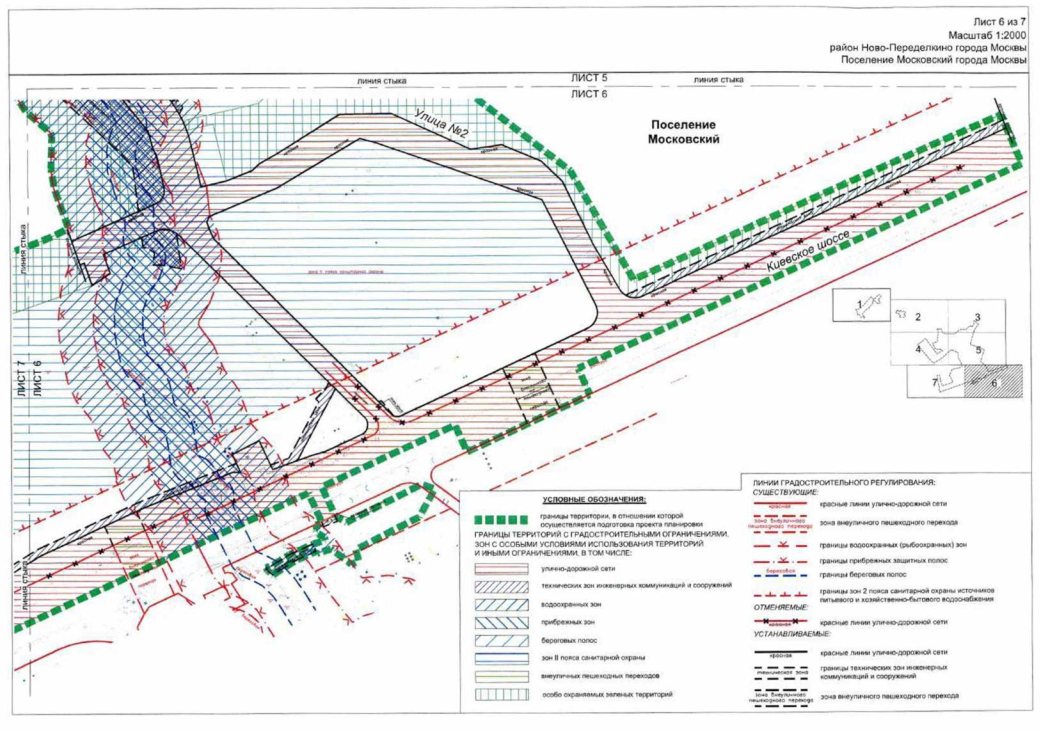 Проект планировки территории московская область