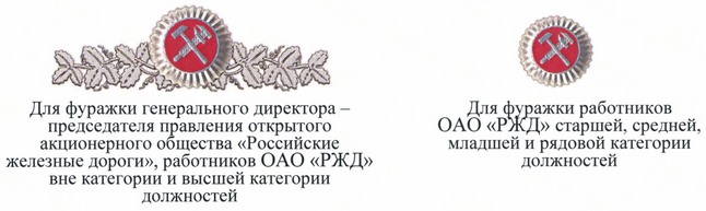 Приказ Министерства транспорта Российской Федерации от 17.03.2020 № 77 "Об утверждении образцов знаков различия работников открытого акционерного общества "Российские железные дороги"