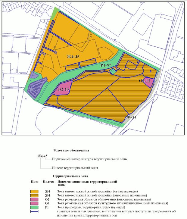 Карта градостроительного зонирования казани