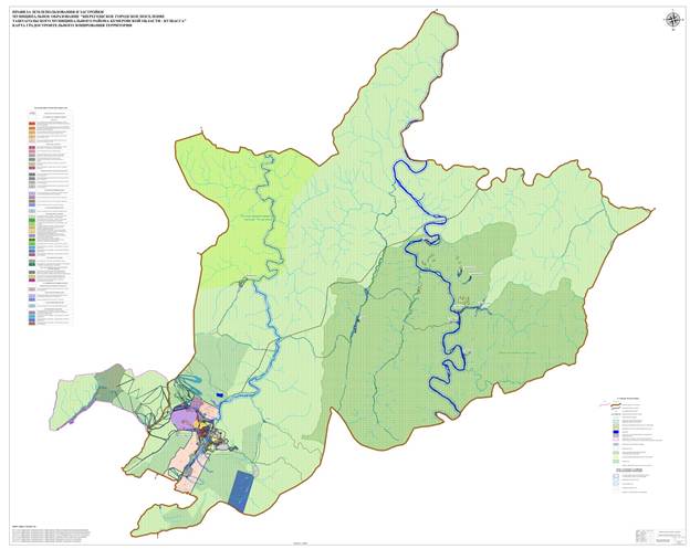 Карта градостроительного зонирования кемеровской области