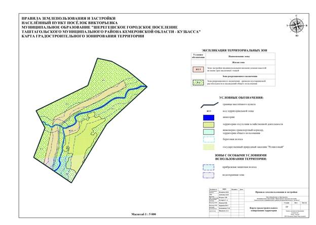 Карта градостроительного зонирования кемеровской области