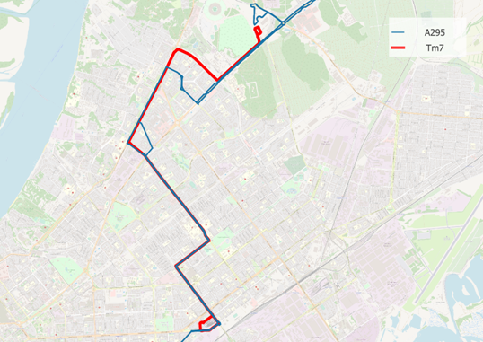 Автобус 295 маршрут остановки