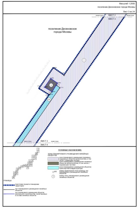 Постановление Правительства Москвы от 26.10.2023 № 2040-ПП "Об утверждении проекта планировки территории линейного объекта - участок от проектируемой станции "Кедровая" до проектируемой станции "Троицк" проектируемой Троицкой линии метрополитена от станции "Коммунарка" в городской округ Троицк"