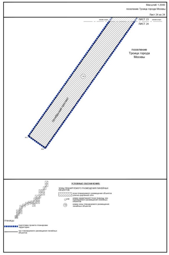 Постановление Правительства Москвы от 26.10.2023 № 2040-ПП "Об утверждении проекта планировки территории линейного объекта - участок от проектируемой станции "Кедровая" до проектируемой станции "Троицк" проектируемой Троицкой линии метрополитена от станции "Коммунарка" в городской округ Троицк"