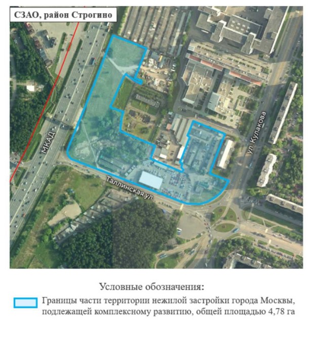 Постановление Правительства Москвы от 22.02.2024 № 343-ПП "О комплексном развитии части территории нежилой застройки города Москвы, расположенной по адресу: г. Москва, 64 км МКАД (на пересечении с Таллинской улицей)"