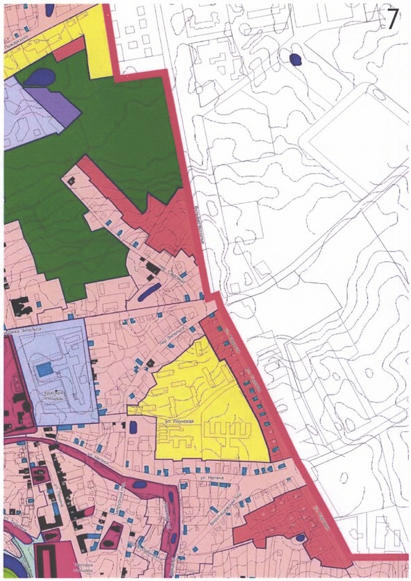 Приказ Министерства культуры Российской Федерации от 19.11.2025 № 2117 "О внесении изменений в приложения № 4 и № 5 к приказу Министерства культуры Российской Федерации от 05.10.2016 № 2246 "Об утверждении предмета охраны, границ территории и требований к градостроительным регламентам в границах территории исторического поселения федерального значения город Суздаль Владимирской области". Рис. 8